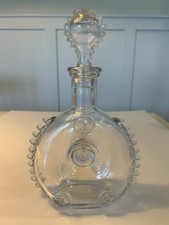 Remy Martin Louis XIII Baccarat Crystal Cognac Decanter Empty Bottle, France