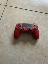 Red Ps4 Controller