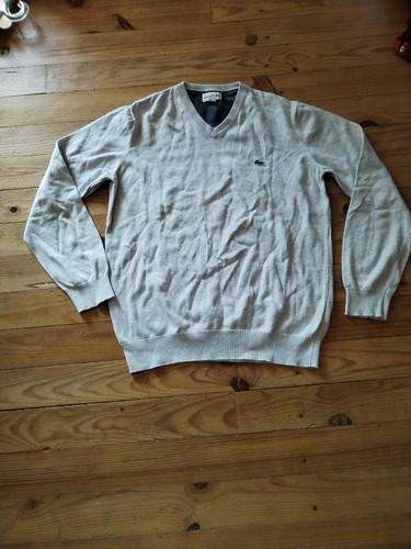 Pull lacoste homme col - pull, v