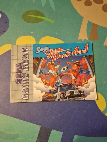 Notice jeu vidéo sega game - jeu,