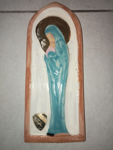 Plaque vierge enfant - plaque,
