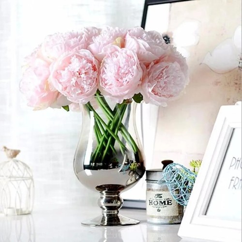 Pivoine artificielle soie - artificielle, en