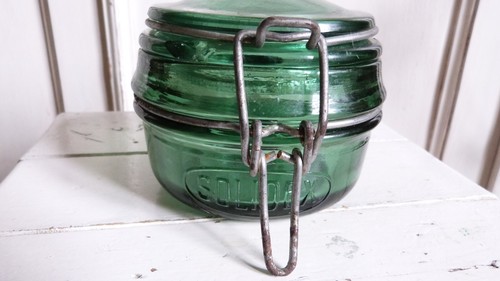 Rare ancien bocal conserve - de,