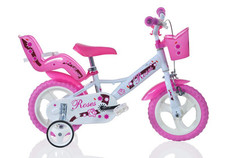 SCH ROSES 12'', vélo pour enfant, vélo pour fille, convient aux enfants de 3 à 5