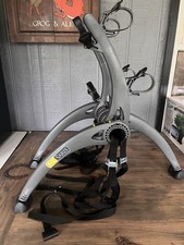 Saris Bones Gray 2-Bike Double Vehicle Trunk Mount Bike Bicycle Rack Carrier 