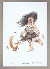 EX-LIBRIS  LE PRINCE DES ECUREUILS   René HAUSMAN  30 ex. n°+s  RASPOUTINE