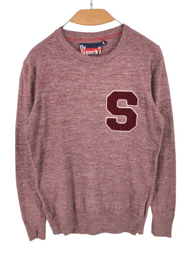 Superdry pull col rond pour - pull,