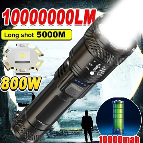 Lampe torche led rechargeable - lampe,