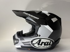 New ARAI VX-Pro 4 Block Helmet Matte White/Black/Gray MX ATV MOTOCROSS MENS MED