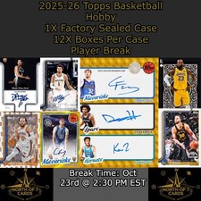 Tobias Harris - 2025-26 Topps Basketball Hobby 1X Case Player BREAK #3