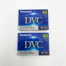 New Panasonic Mini DV Lot of 2