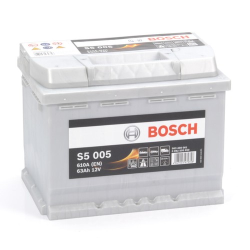 Batterie bosch s5005 12v 63ah - batterie,