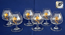 BACCARAT 6 Verres à Cognac
