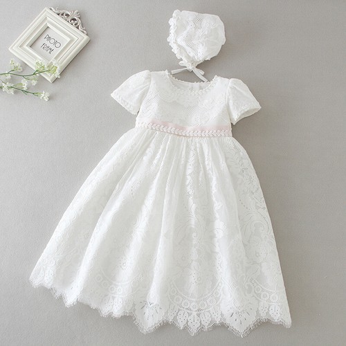 Robe baptême fille bébé - robe, 1