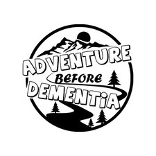 Aventure Avant La Démence Autocollant Pour Camping-Car Caravane Motorhome RV