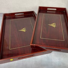 Lot 2 plateaux vintage LANCEL