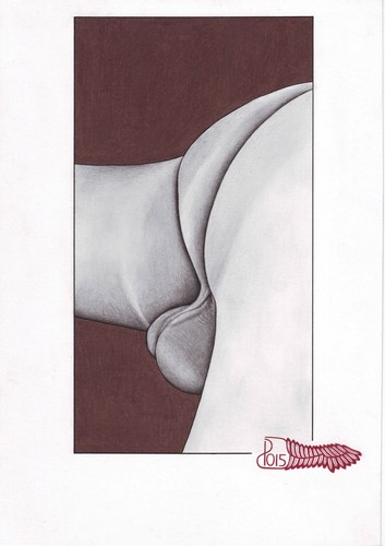 Croquis dessin art - , nu