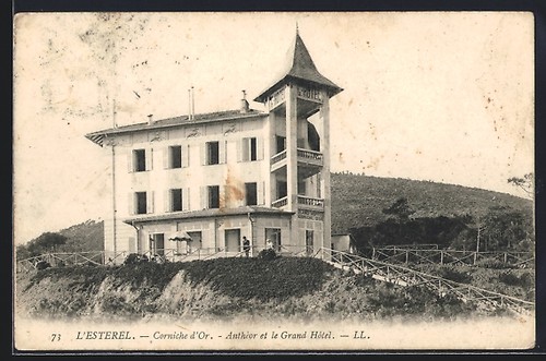 Cpa esterel corniche - cpa,