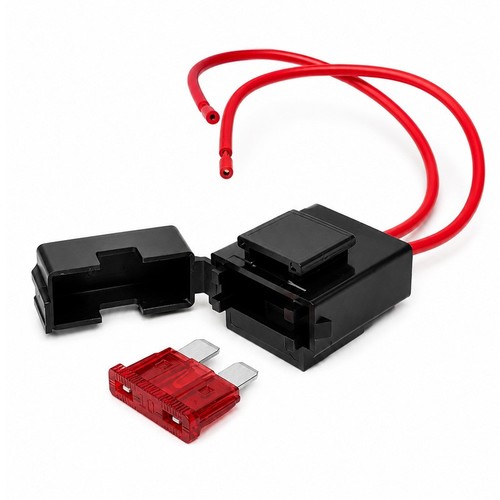 Porte fusible avec - fil, pour