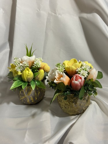 Bouquet fleurs savon - bouquet,