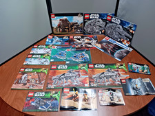 Lego Star Wars Instruction Manuals & Misc Vintage Lot Guides And Booklets