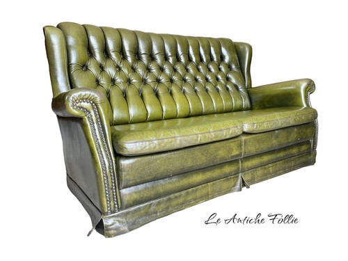 Canapé chester vert anglais - vert,