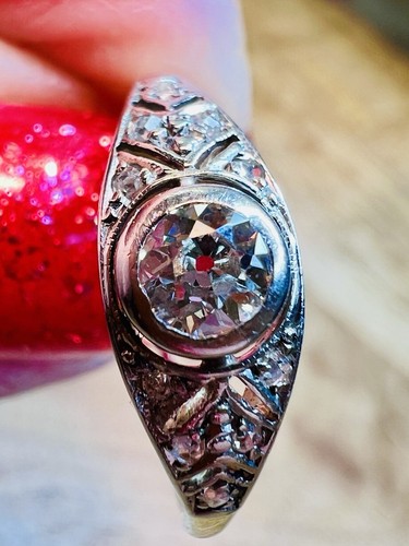 Bague diamant solitaire - bague,