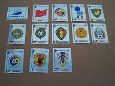 Panini France 1998 98 Badge Scudetto Patch Coat of Arms Choose From List