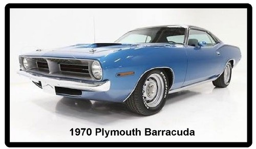 1970 plymouth barracuda - plymouth,
