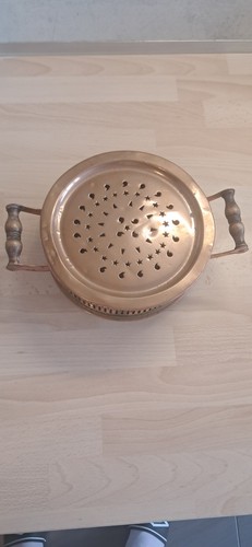 Chauffe plat cuivre - plat, en
