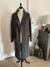 Gilet ZARA taille M/L  bon état gris Noir chevrons