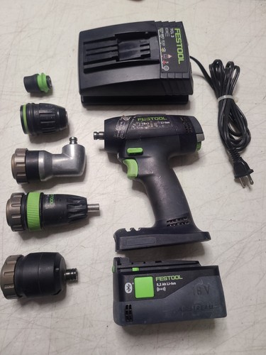 Festool drill with - 18+3, ah