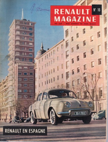 Renault magazine 1958 - renault, 16