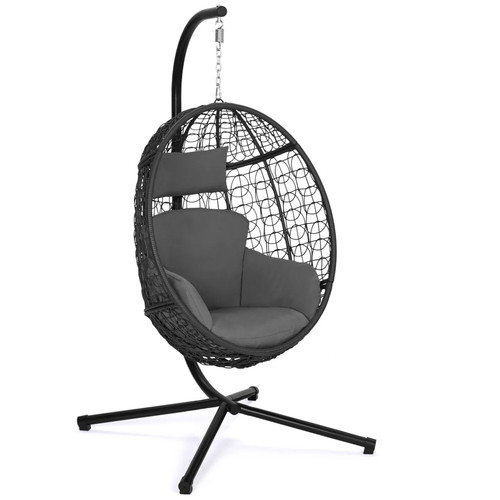 Fauteuil oeuf suspendu ajouré