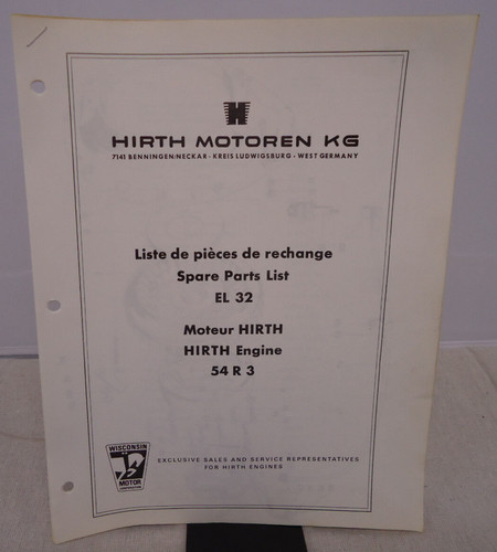 Vintage hirth engine 3 - engine,