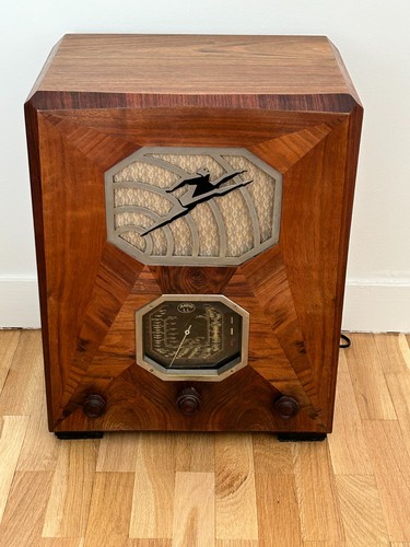 Radio art déco ancienne - déco,