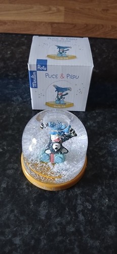 Boule neige puce pilou - à, "puce