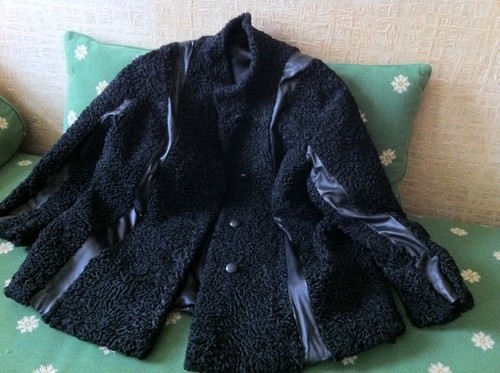 Manteau astrakan - 3/4,
