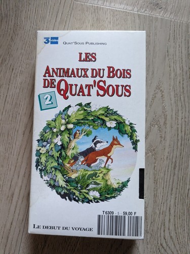 Cassette vhs les animaux - cassette,