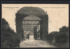 Old postcard Ferrières-en-Brie, Le Fleuriste, Arbor of the Winter Garden 1913 