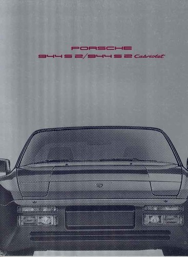 Catalogue brochure porsche - catalogue, 944