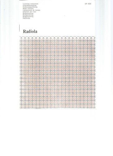 Catalogue radiola - catalogue,
