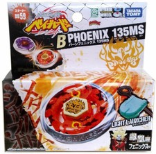 TOUPIE BEYBLADE  TAKARA TOMY Burn Fireblaze Phoenix 135MS Metal Fusion + LANCEUR