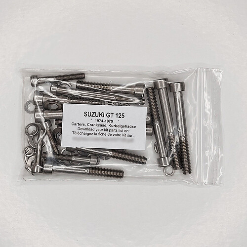 Suzuki 125 1974 1979 kit - gt,