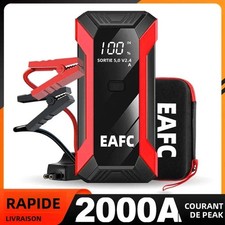 Power Bank 2000A/600A 12V Car Battery Jump Starter Portable Charger Petrol Diese