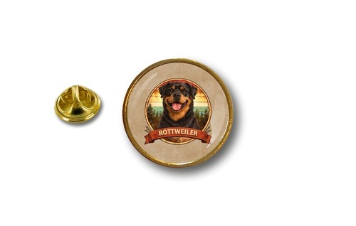 Pins pin badge rond chien - pin's,