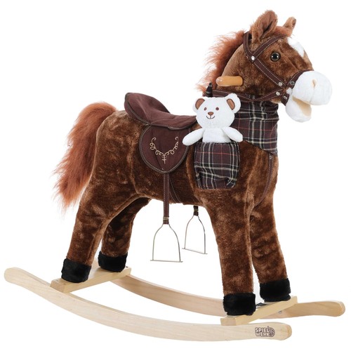 Cheval bascule bois avec - a,