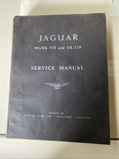 Jaguar Mark VII And XK 120 Service Manual