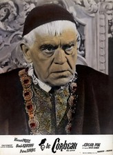 Photo originale The Raven Roger Corman Boris Karloff 