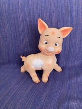 Antique Vintage Rubber Pig Pou